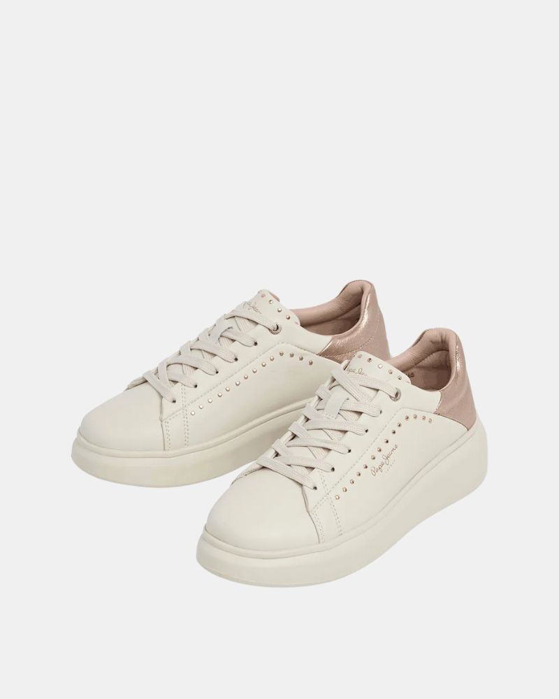  Zapatillas Bajas Mujer PEPE JEANS Beige PLS000015 YARA CHOICE W