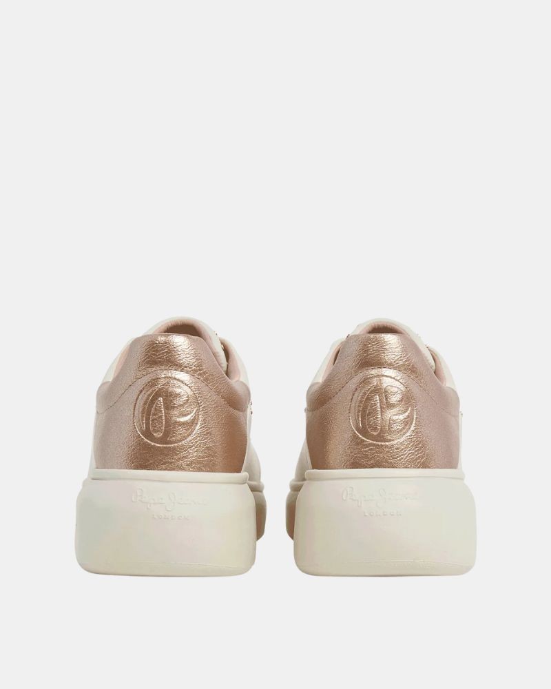 Zapatillas Bajas Mujer PEPE JEANS Beige PLS000015 YARA CHOICE W