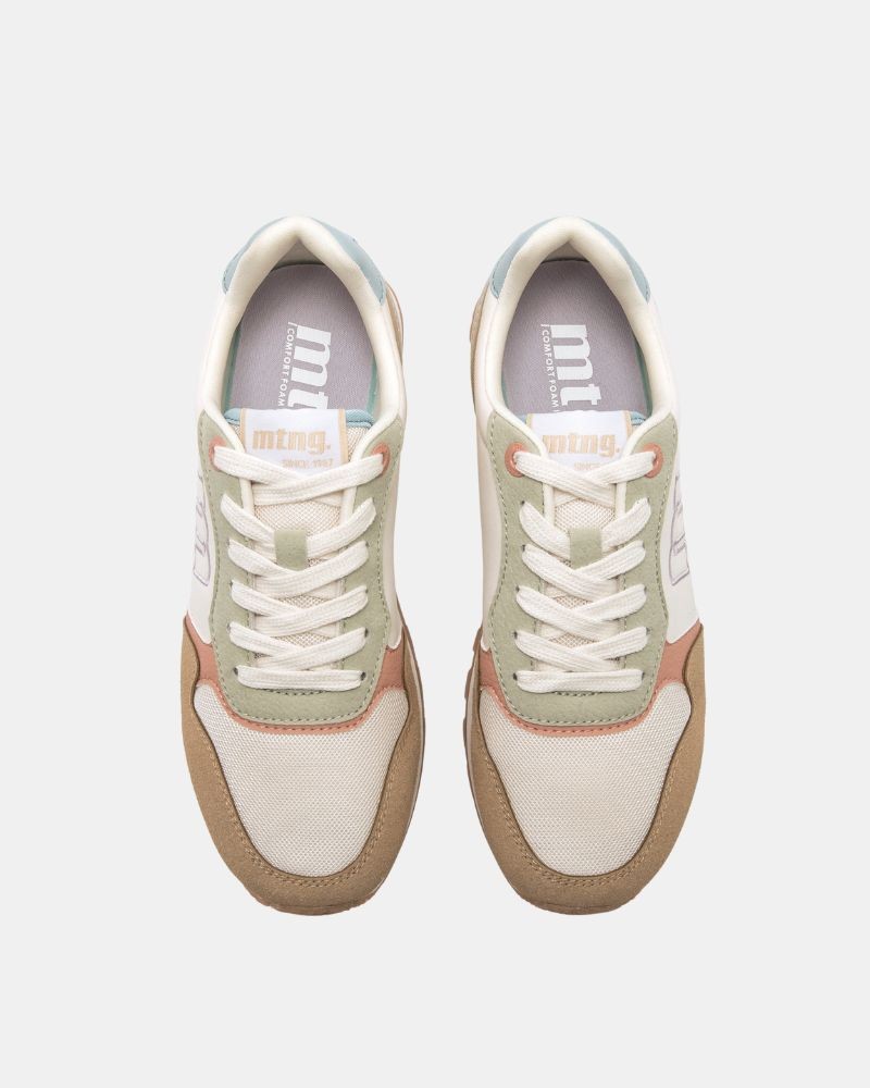  Zapatillas Bajas Mujer MUSTANG Beige 60909
