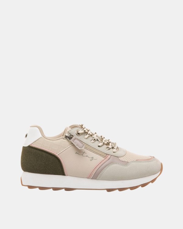  Zapatillas Bajas Mujer MUSTANG Beige 60911