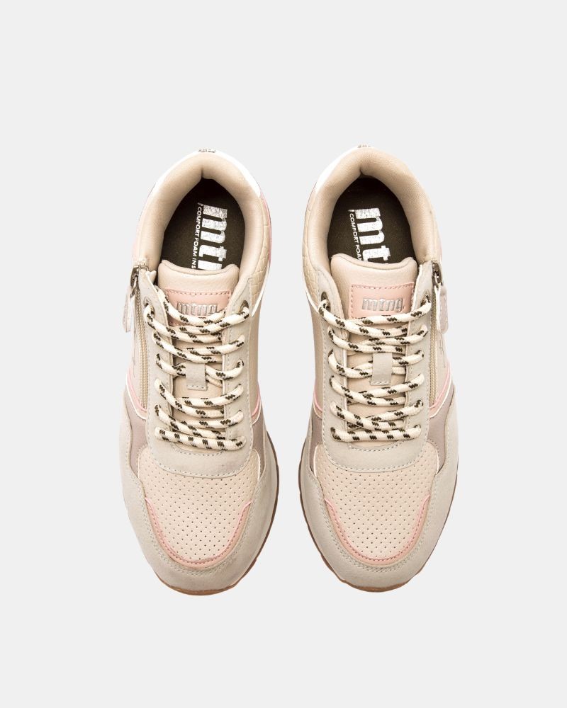  Zapatillas Bajas Mujer MUSTANG Beige 60911