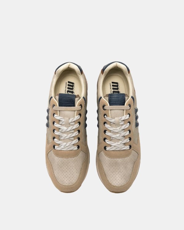  Zapatillas Bajas Hombre MUSTANG Beige 84835