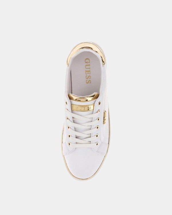  Zapatillas Bajas Mujer GUESS Blanco BECKIE FL5BEK FAL12