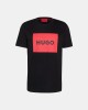  Camisetas Manga corta Hombre HUGO Negro 50467952 DULIVE222