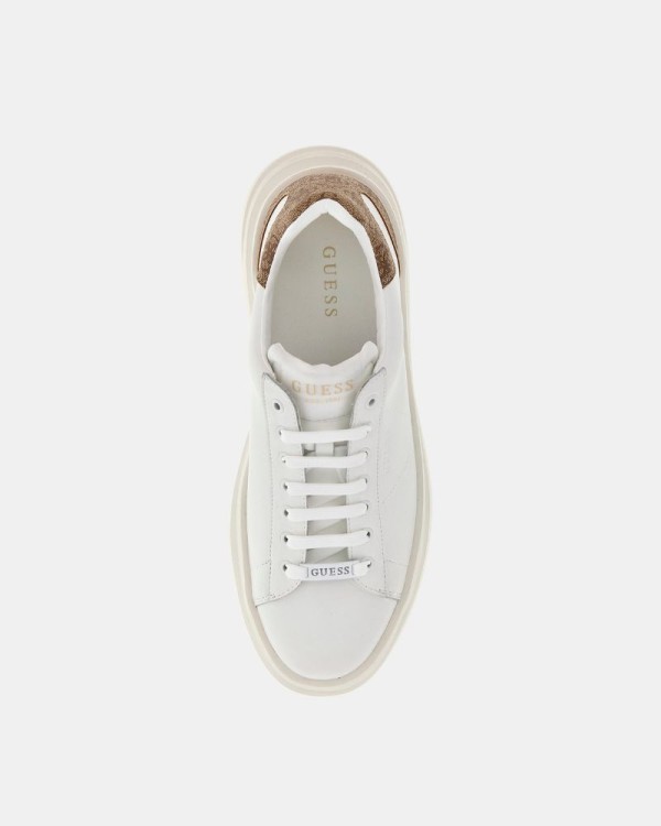  Zapatillas Bajas Hombre GUESS Blanco ELBA FMPVIB LEA12