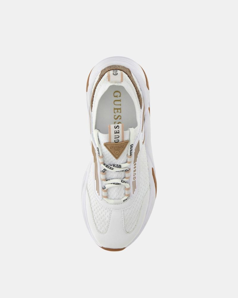  Zapatillas Bajas Mujer GUESS Blanco GENGA FLPGEN FAP12