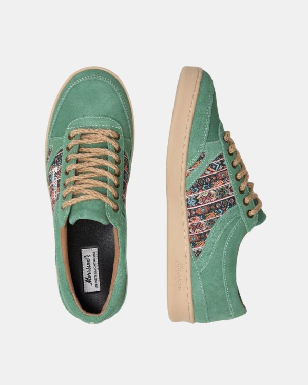  Zapatillas Bajas Hombre Morrison Verde MAYA NINETIES