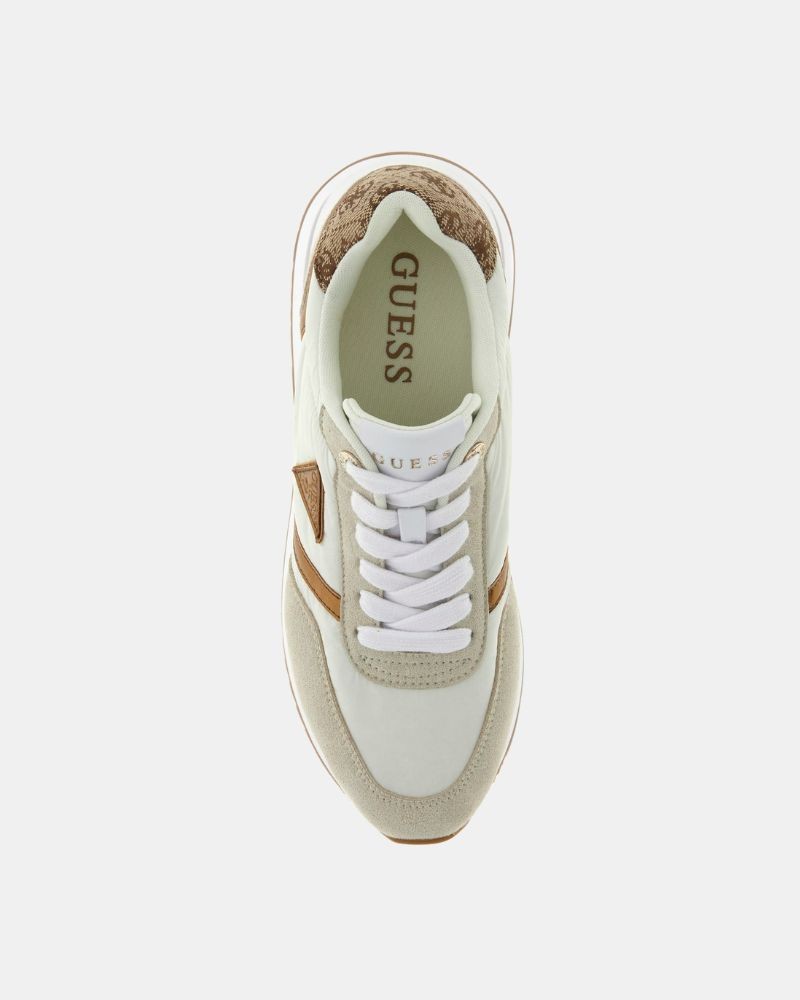  Zapatillas Bajas Mujer GUESS Blanco EAGAR FLPEAG ELE12