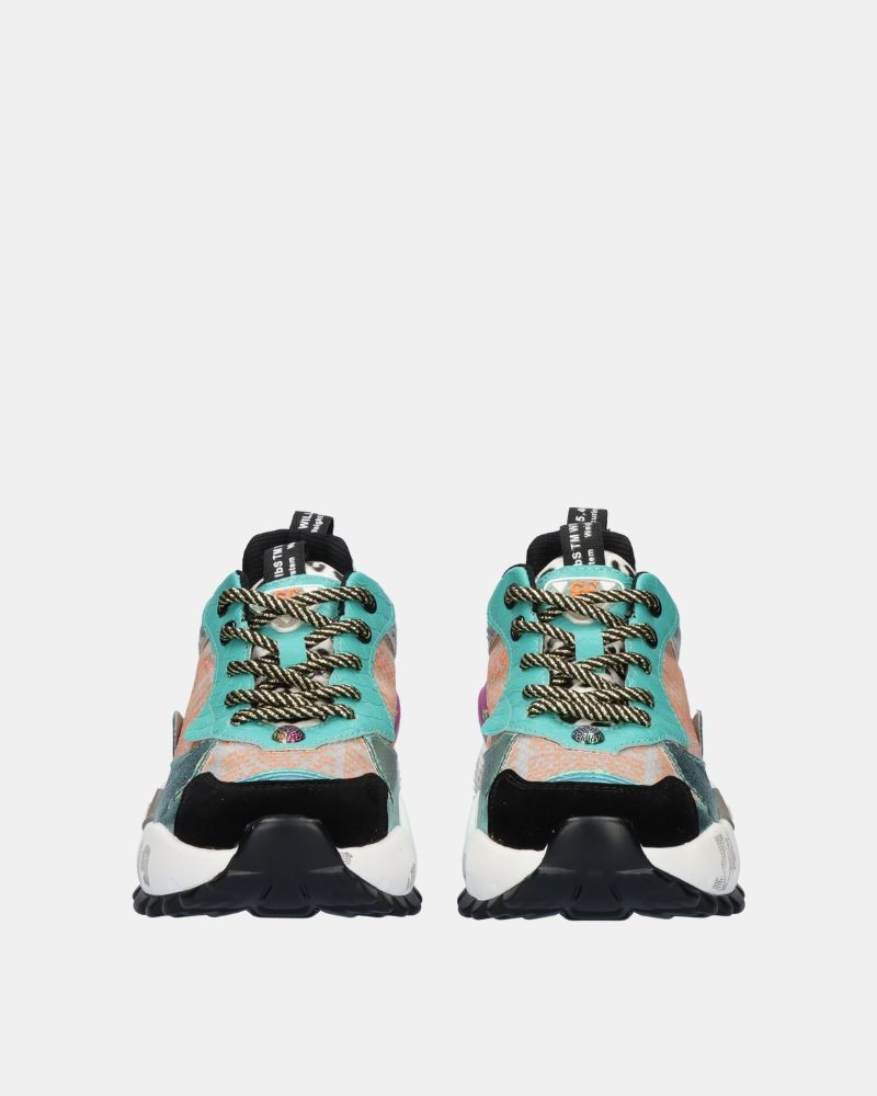 Zapatillas Bajas Mujer EXE Verde 19V03 6