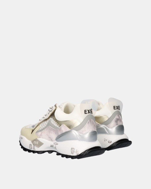 Zapatillas Bajas Mujer EXE Blanco D190608 13B
