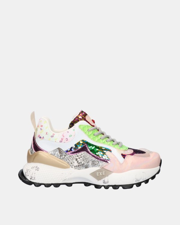 Zapatillas Bajas Mujer EXE Blanco D190608 13