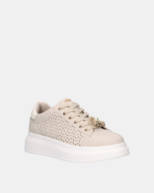 Zapatillas Bajas Mujer EXE Beige 66 61EX16