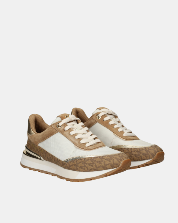  Zapatillas Mujer MICHAEL KORS Beige 43R6NOFS2D NOVA TRAINER