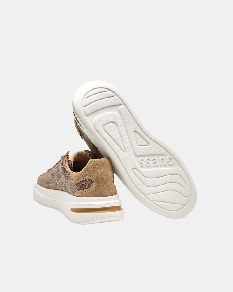  Zapatillas Hombre GUESS Beige ELBA FMPELA FAL12