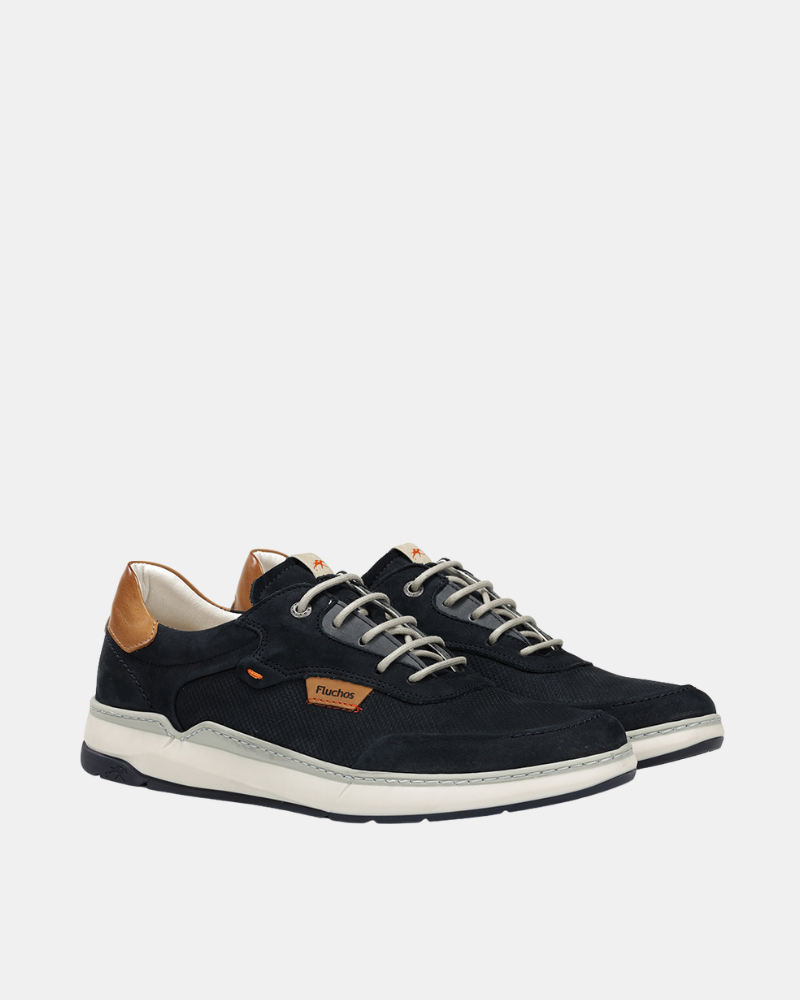  Zapatos Bajos Hombre FLUCHOS Azul F2210