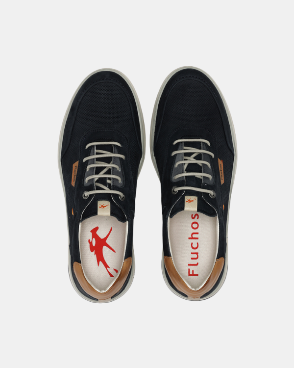  Zapatos Bajos Hombre FLUCHOS Azul F2210