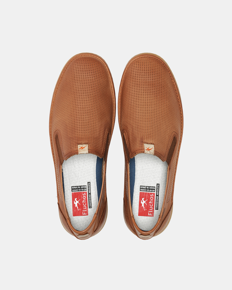  Zapatos Bajos Hombre FLUCHOS Marrón F1946
