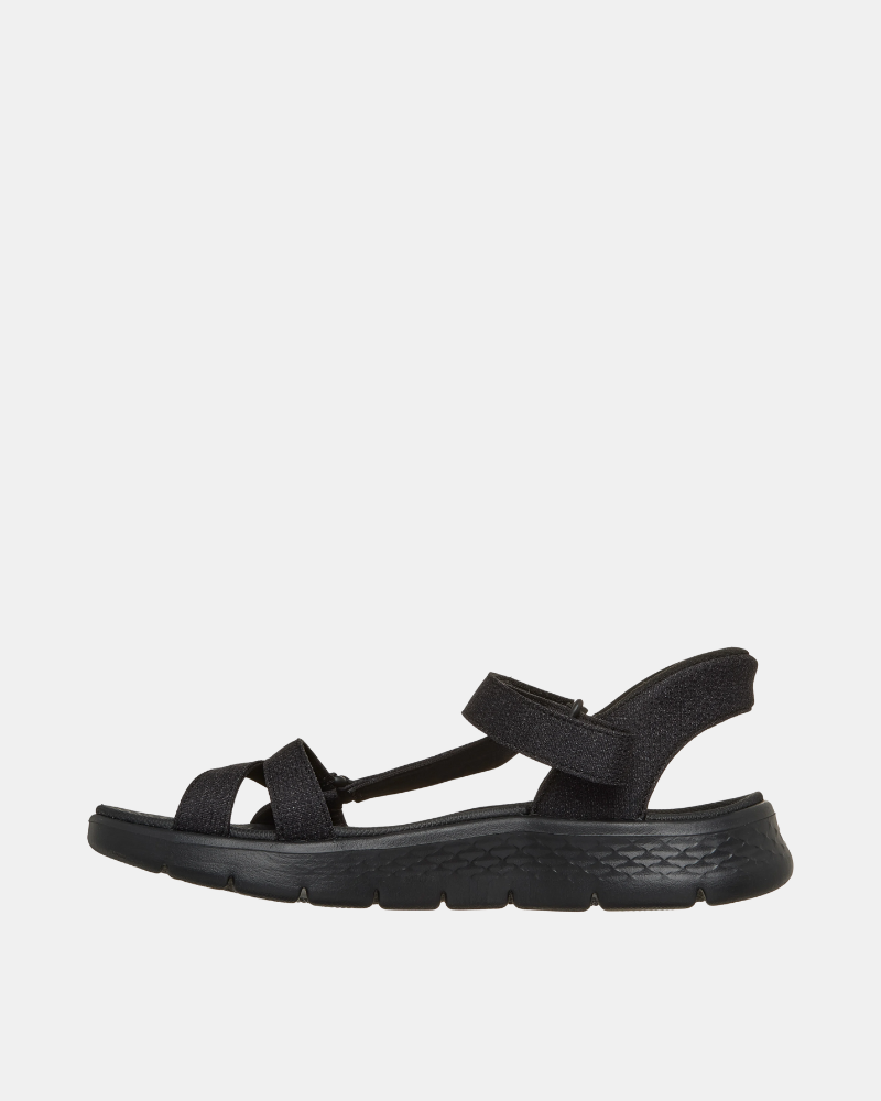  Sandalias Abiertas Mujer SKECHERS Negro 141481 SLIP INS GO WALK FLEX ILLUMINATE
