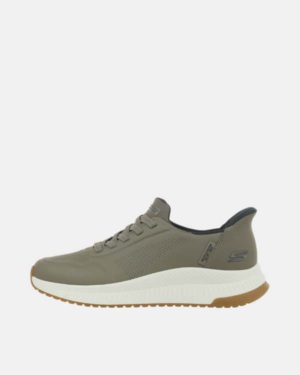  Zapatillas Bajas Hombre SKECHERS Verde 118424 BOBS SQUAD 4 DIRECT STEP