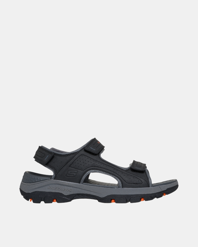  Sandalias Abiertas Hombre SKECHERS Negro 204105 RELAXED FIT TRESMEN GARO