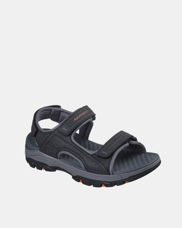  Sandalias Abiertas Hombre SKECHERS Negro 204105 RELAXED FIT TRESMEN GARO