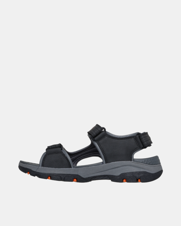  Sandalias Abiertas Hombre SKECHERS Negro 204105 RELAXED FIT TRESMEN GARO