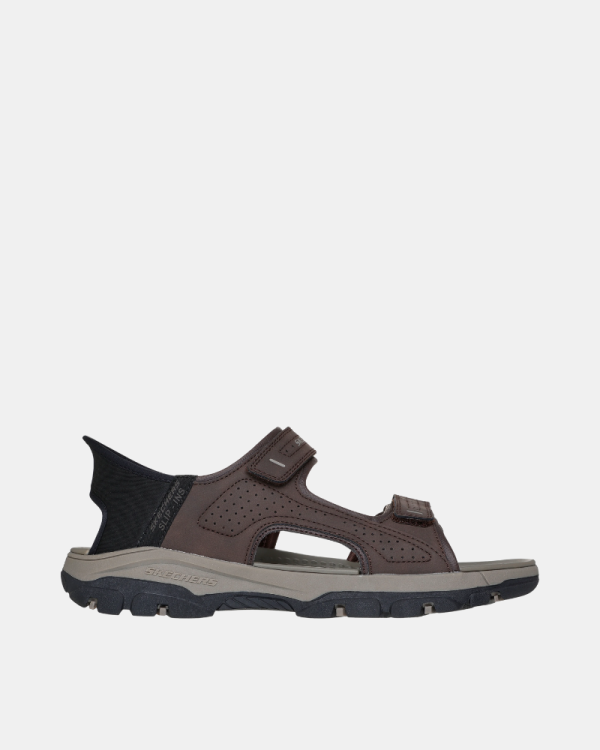  Sandalias Abiertas Hombre SKECHERS Marrón 205289 SLIP INS RELAXED FIT TRESMEN REECE