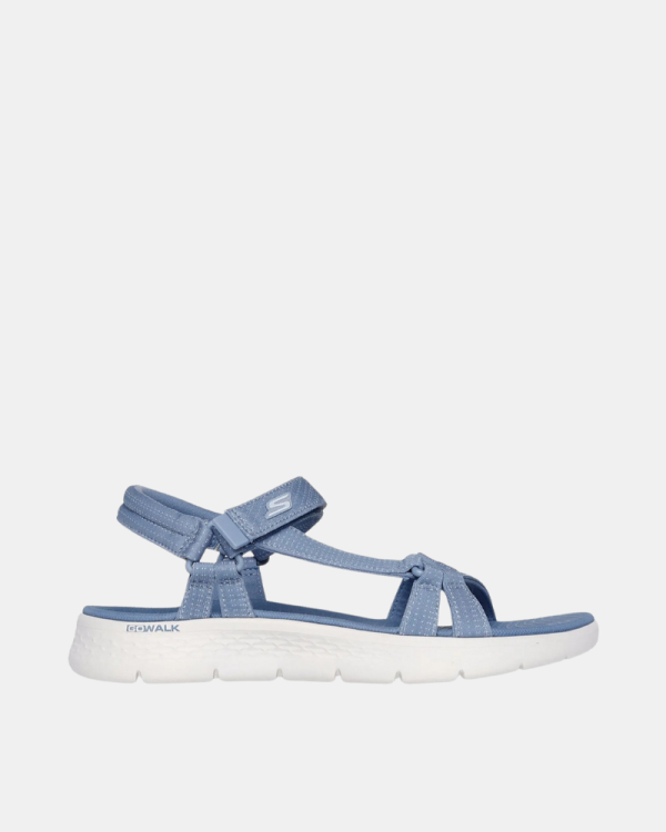  Sandalias Abiertas Mujer SKECHERS Azul 141451 GO WALK FLEX SUBLIME