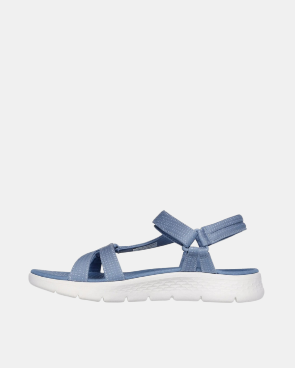  Sandalias Abiertas Mujer SKECHERS Azul 141451 GO WALK FLEX SUBLIME