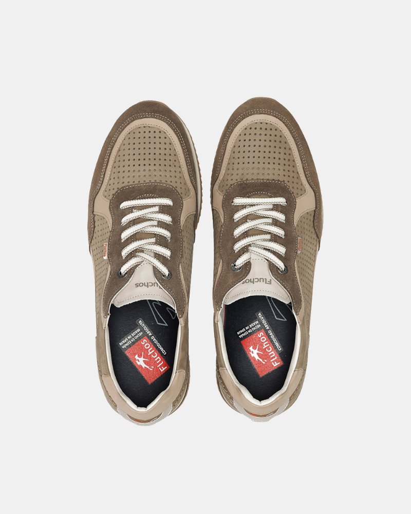  Zapatillas Bajas Hombre FLUCHOS Taupe F2415