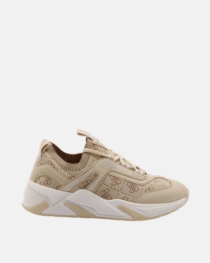  Zapatillas Bajas Mujer GUESS Beige GENGA FLPGEN FAM12