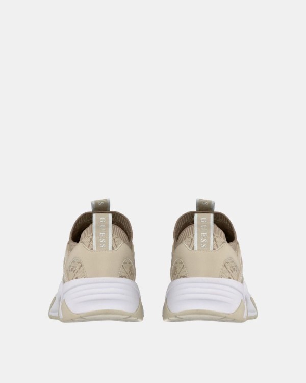  Zapatillas Bajas Mujer GUESS Beige GENGA FLPGEN FAM12