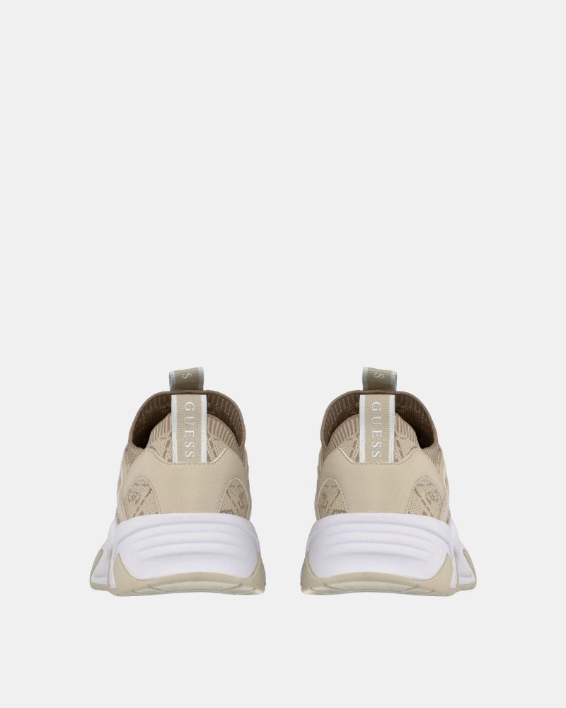  Zapatillas Bajas Mujer GUESS Beige GENGA FLPGEN FAM12