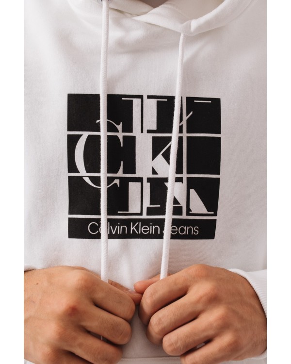 CALVIN KLEIN J30J320846YAF GRAPHIC HOODIE Sudaderas Manga larga Hoodie Hombre Blanco