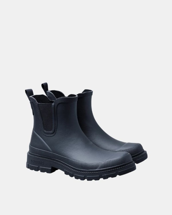 Botas Botas de agua Mujer Verbenas Negro LUA MATE COMBI