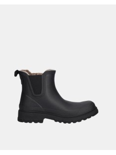 Botas Botas de água Mulher Verbenas Preto LUA MATE COMBI FUR