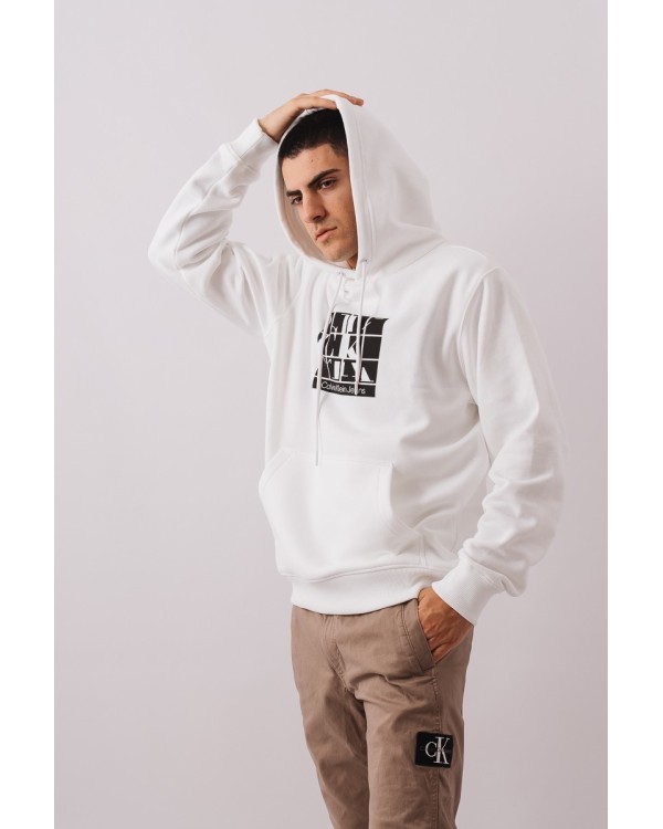 CALVIN KLEIN J30J320846YAF GRAPHIC HOODIE Sudaderas Manga larga Hoodie Hombre Blanco