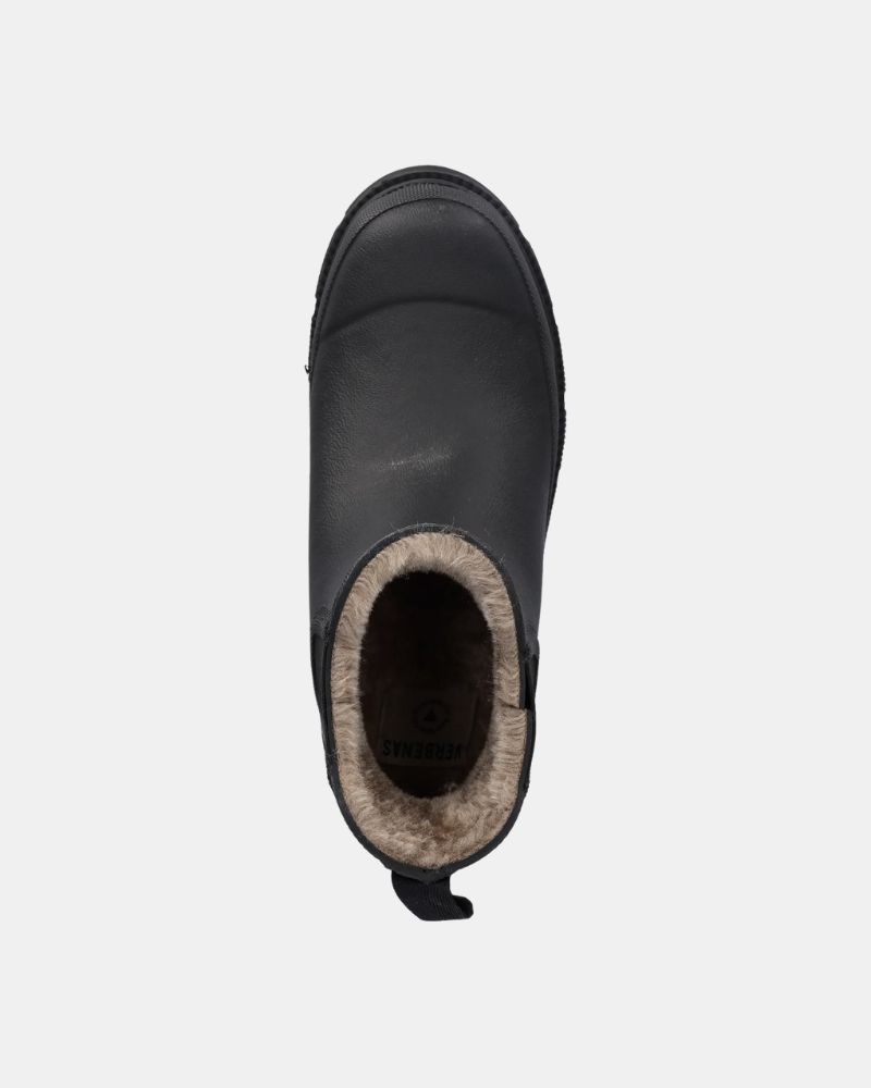 Botas Botas de água Mulher Verbenas Preto LUA MATE COMBI FUR
