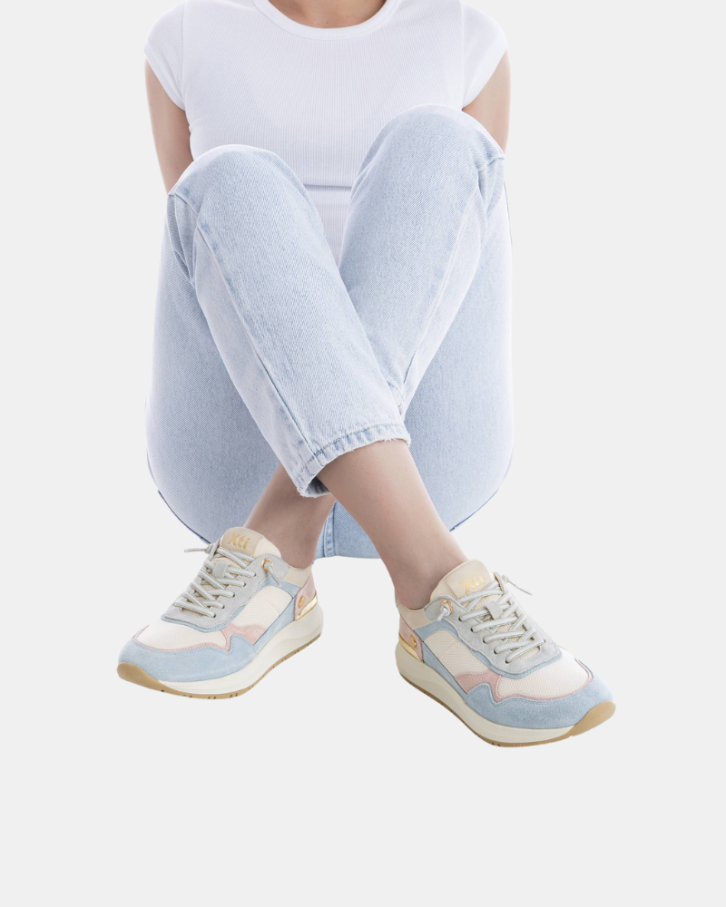 Zapatillas Bajas Mujer XTI Azul 145202