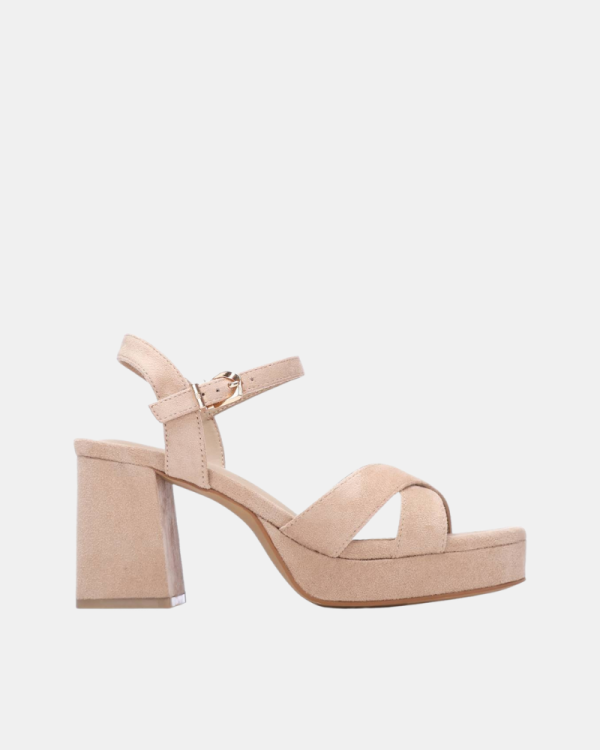 Sandalias Fiesta Mujer XTI Beige 145288