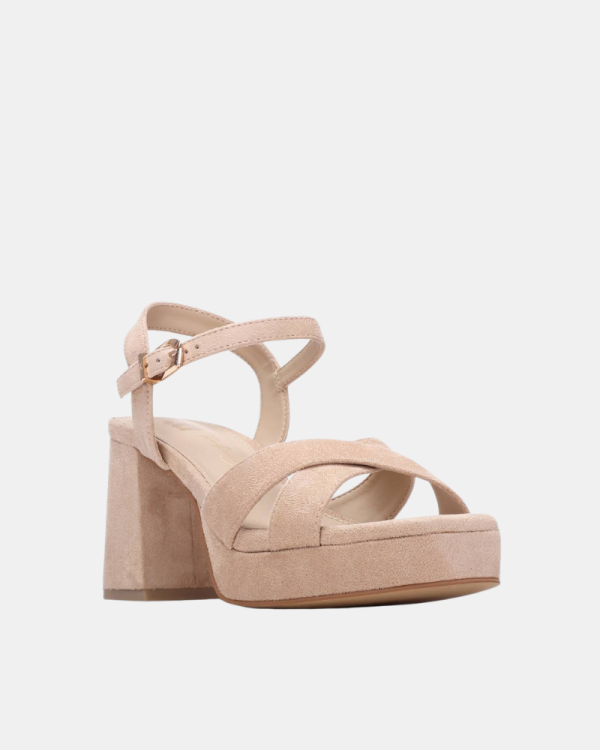 Sandalias Fiesta Mujer XTI Beige 145288