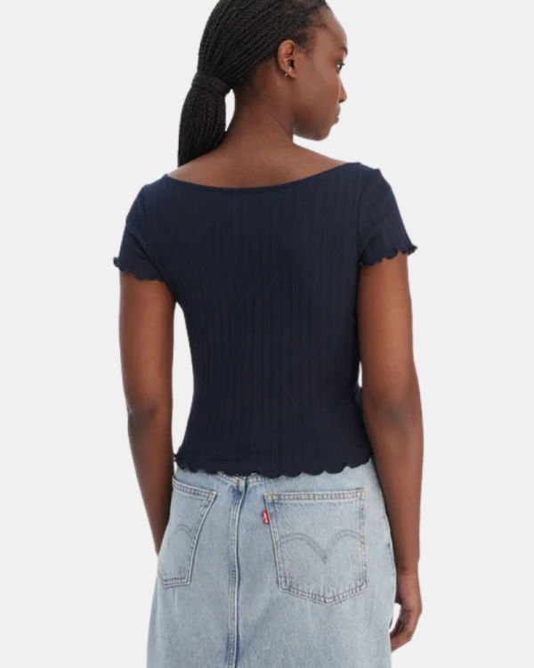 Camisetas Manga corta Mujer TOMMY HILFIGER Azul DW0DW22460C1G