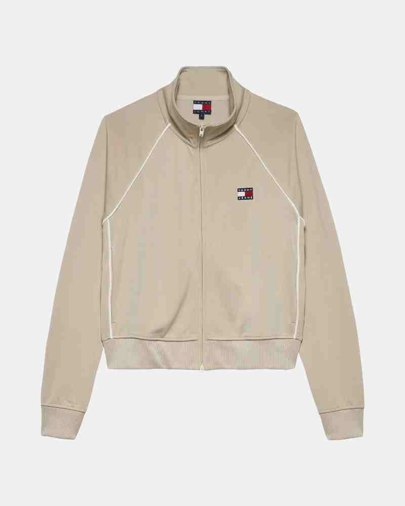 Casacos de manga comprida para mulher TOMMY HILFIGER Bege DW0DW21930ABY