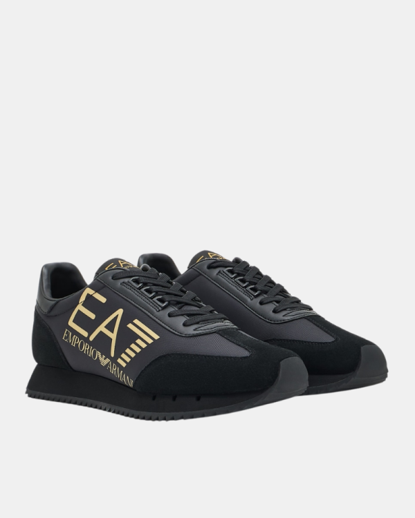 Zapatillas Bajas Hombre EA7 Negro 7X000541 AF18609