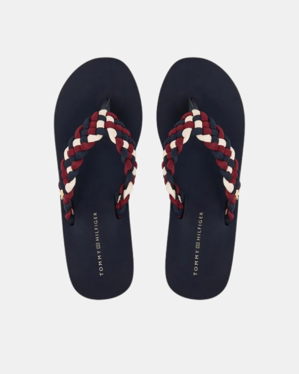 Sandalias Chancletas Mujer TOMMY HILFIGER Azul FW0FW091980GY