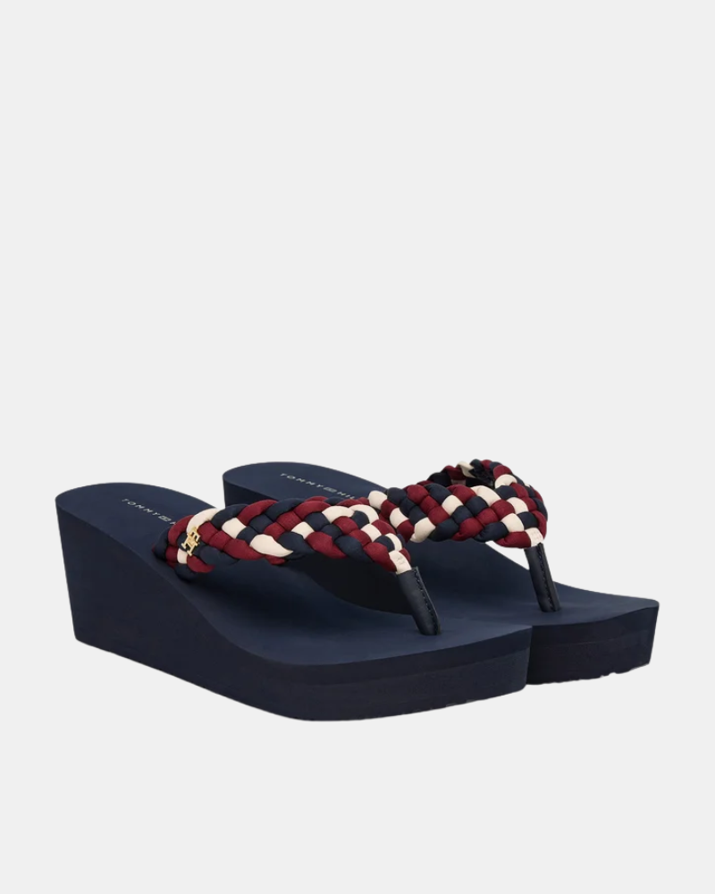 Sandalias Chancletas Mujer TOMMY HILFIGER Azul FW0FW091980GY