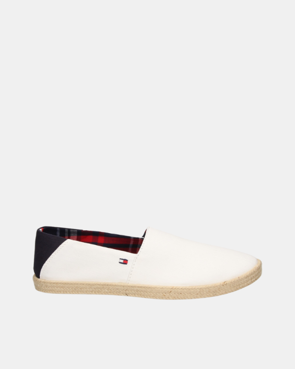 Zapatos Alpargatas Hombre TOMMY HILFIGER Blanco FM0FM05792YBS