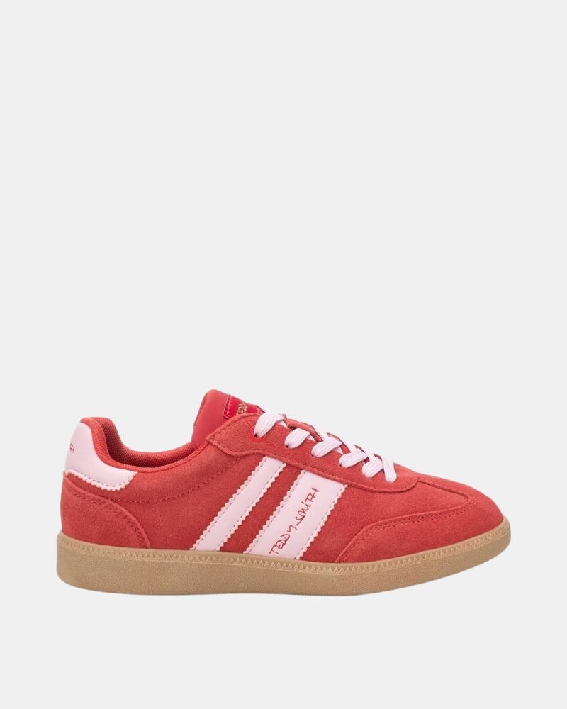 Zapatillas Bajas Mujer Teddy Smith Rojo 120519