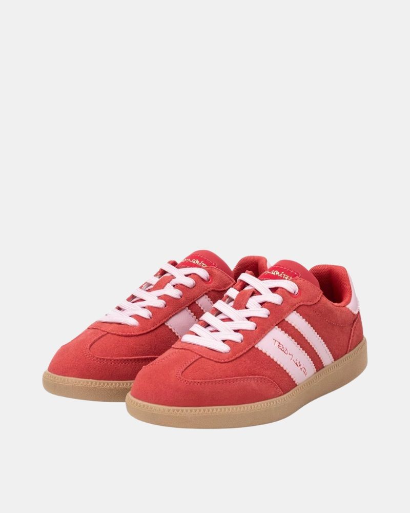 Zapatillas Bajas Mujer Teddy Smith Rojo 120519