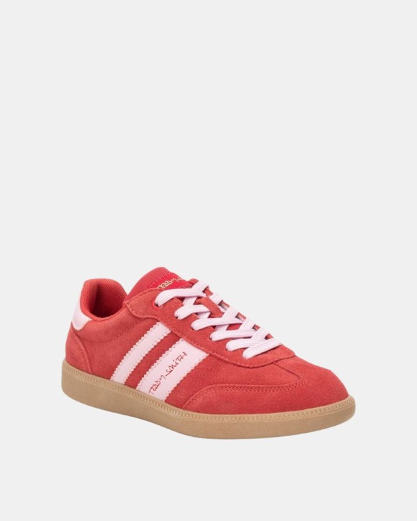 Zapatillas Bajas Mujer Teddy Smith Rojo 120519